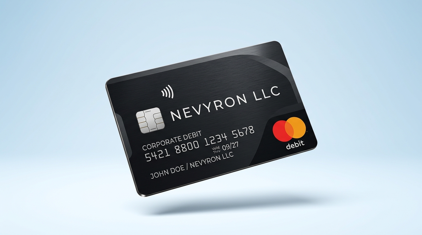 Nevyron LLC US Corporate Debit Card